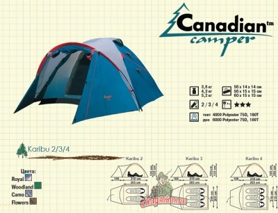  Canadian Camper Karibu 2 royal B